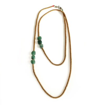 alika green necklace